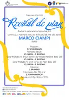 Recital de pian Marco Ciampi