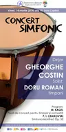 Concert simfonic cu Doru Roman