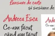 Lansare de carte: „Ce-am facut cand am tacut" de Andreea Esca
