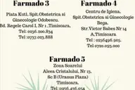 Farmacia Farmado - Zona Soarelui