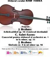 Concert vocal-simfonic cu orchestra si corul Filarmonicii Banatul