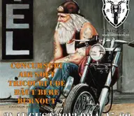 Burnout in aer liber cu Old Riders