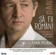 Să fii roman: Dan Puric își lansează noul volum la Timișoara