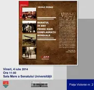 „Banatul in anii primei mari conflagratii mondiale”, de Vasile Dudas