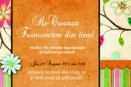 Recreeaza frumusetea din tine - Atelier de creatie handmade