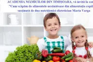 Conferinta cu titlul "Cum scapam de alimentele nesanatoase din alimentatia copilului?"
