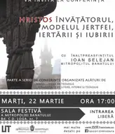 Hristos invatatorul, modelul jertfei, iertarii si iubirii