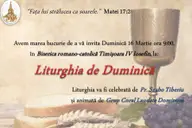 Grupul Coral Laudate Dominum va invita la Liturghia de duminica