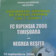 Fc Ripensia 2000 - Negrea Resita