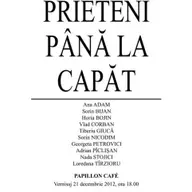 Expozitia Prieteni pana la capat la Papillon Cafe