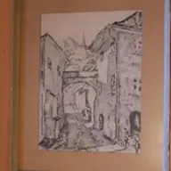 Vanzare Tablou '943-Sighisoara - Aurel Vasilescu (1883-1951)