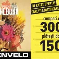 La KENEVLO, cumperi de 300 Lei si platesti doar 150 Lei!