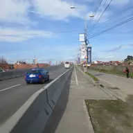 Pista pentru biciclete - pod Calea Sagului