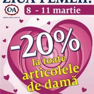 Reduceri de 20% la C&amp;A!