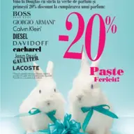 Reduceri de 20% la DOUGLAS!
