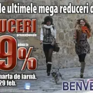 Reduceri de pana la 69% la BENVENUTI!