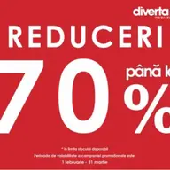 Reduceri de pana la 70% la DIVERTA!