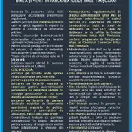 Regulamentul parcarii Iulius Mall Timisoara