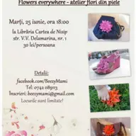 Atelier flori din piele