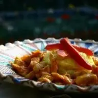 Ostropel de pui la ceaun cu mamaliga