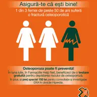 Testare osteoporoza gratuita