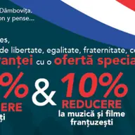 Toate cartile in limba franceza de pe Carturesti.ro au 20% reducere