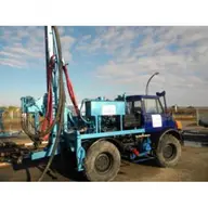 Vanzare instalatie de forat diesel pe autocamion gaz, autopurtata