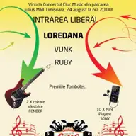 Concert Loredana, Vunk si Ruby