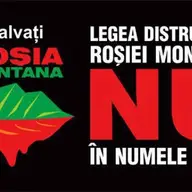 Protest Rosia Montana in Timisoara