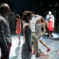 Teatrul German de Stat Timisoara la Tbilisi „derdiedans” in turneu in Georgia