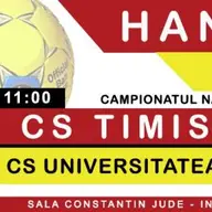 Meci de handbal feminin: CS Timisoara - CS Universitatea Timisoara