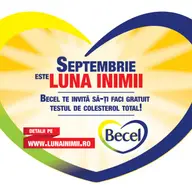 In luna septembrie, Becel te invita sa-ti testezi gratuit nivelul colesterolului