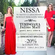 Nissa,un nou magazin pentru femei cu stil, in Iulius Mall Timisoara