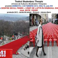 O noua stagiune teatrala la Teatrul Studentesc Thespis