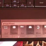Vand leptop marca emachines