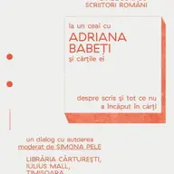 La un ceai cu Adriana Babeti si cartile ei