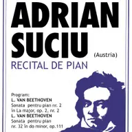 Recital de pian Adrian Suciu