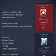Lansare B. Fundoianu