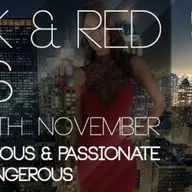 Black & Red Party Dress