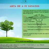 Arta de a fii sanatos