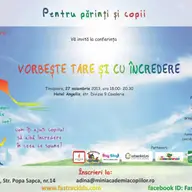 Vorbeste tare si cu incredere