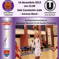 BCM Danzio Timisoara - Universitatea Cluj Napoca