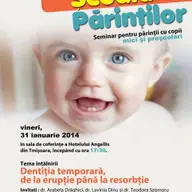 Scoala parintilor: Dentitia temporara, de la eruptie pana la resorbtie
