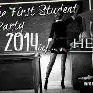 Be the first student to party