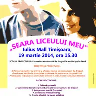 Proiect educational cu tematica antidrog, la Iulius Mall