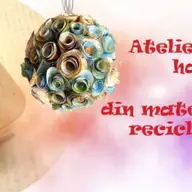 Atelier de creatie handmade din materiale reciclate