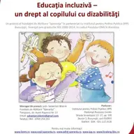 Eveniment de lansare a proiectului "Educatia incluziva - un drept al copilului cu dizabilitati"