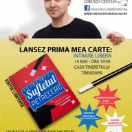 “Cum sa fii sufletul petrecerii” - Lansare de carte si demonstratii live de magie!