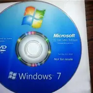 Windows 7 CD/DVD nou!