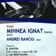 Concert simfonic @ Zilele muzicale Enescu-Bartok